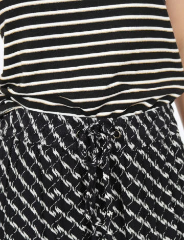 Pantaloni Kaffe, negru