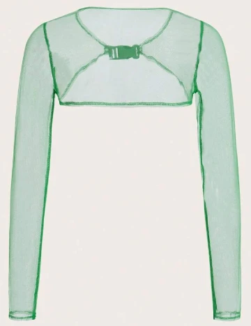 Top SHEIN, verde