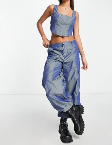 Pantaloni ASOS, albastru