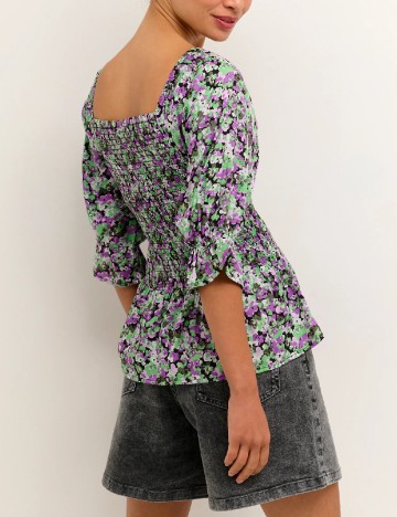 Bluza Kaffe, mix culori