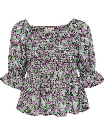 Bluza Kaffe, mix culori