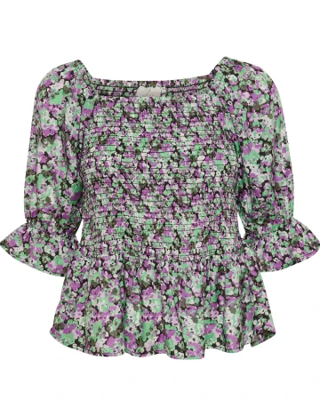 Bluza Kaffe, mix culori