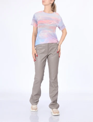 Pantaloni Top Shop, gri Gri