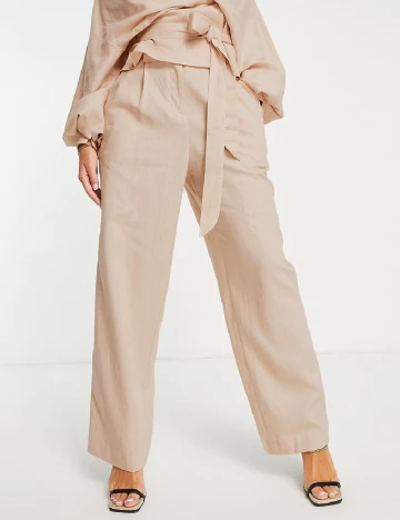 Pantaloni ASOS, crem