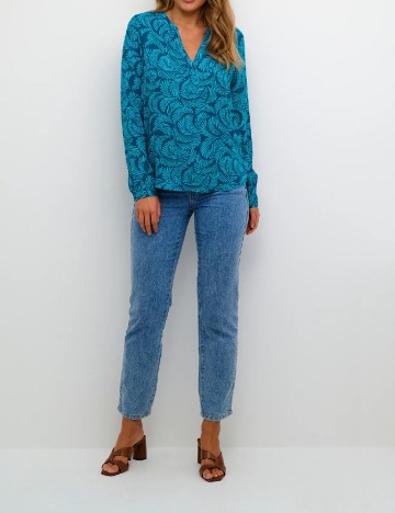 Bluza Kaffe, albastru