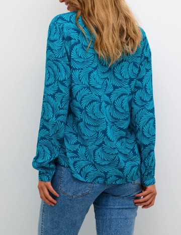 Bluza Kaffe, albastru