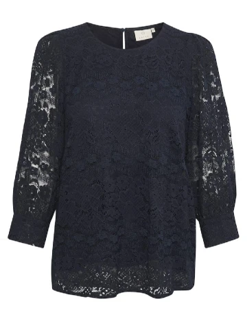 Bluza Kaffe, bleumarin