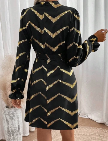 Rochie scurta SHEIN, negru Negru