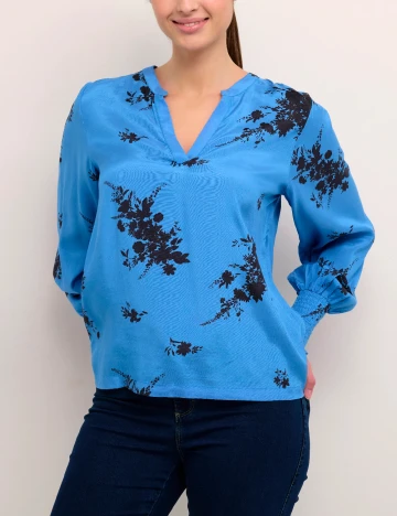 Bluza Kaffe, albastru