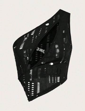 Top SHEIN, negru