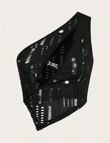 Top SHEIN, negru