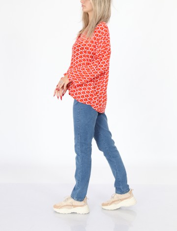 Bluza Kaffe, rosu