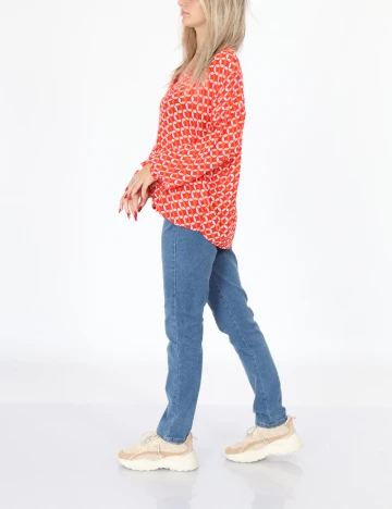 Bluza Kaffe, rosu Rosu
