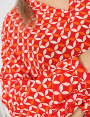 Bluza Kaffe, rosu Rosu