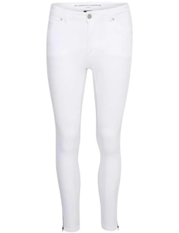 Blugi My Essential Wardrobe, alb