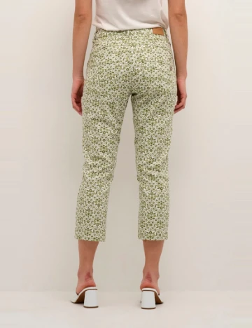 Pantaloni Cream, verde