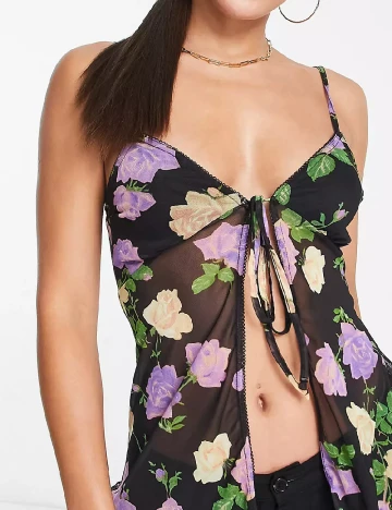 Top ASOS, negru