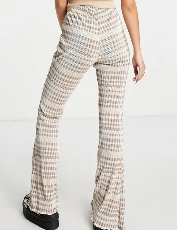 Pantaloni Top Shop, crem