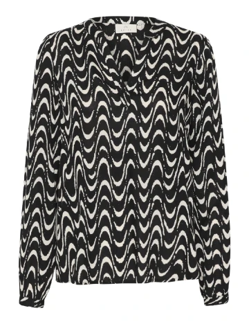 Bluza Kaffe, negru