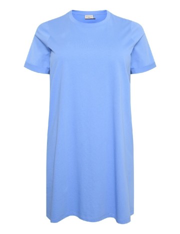 Rochie scurta Kaffe Curve, albastru