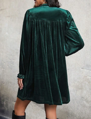 Rochie scurta SHEIN, verde Verde