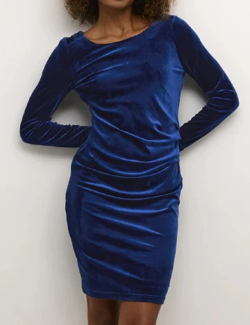 Rochie scurta Kaffe, albastru