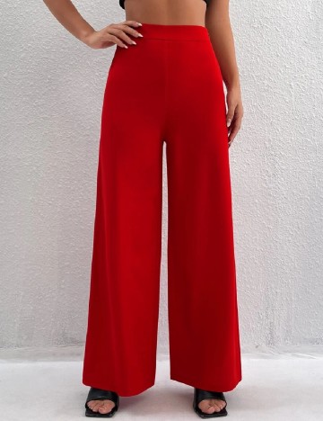 Pantaloni SHEIN, rosu