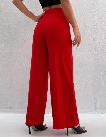 Pantaloni SHEIN, rosu