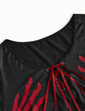 Rochie scurta SHEIN CURVE, negru
