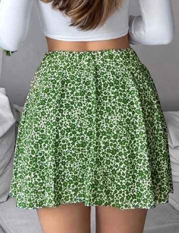 Fusta pantalon SHEIN, verde