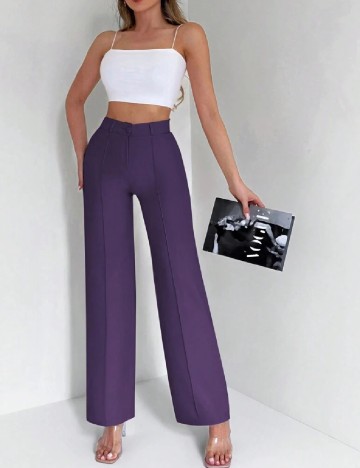 Pantaloni SHEIN, mov