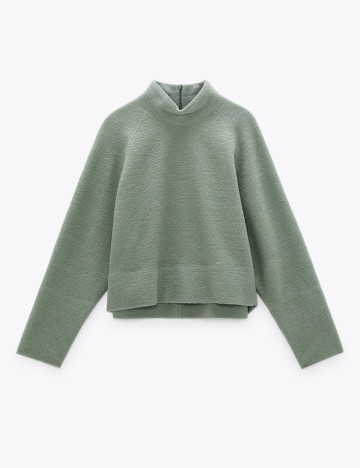 Pulover Zara, verde, XS