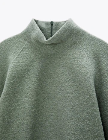 Pulover Zara, verde, XS