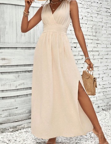 
						Rochie lunga SHEIN, crem