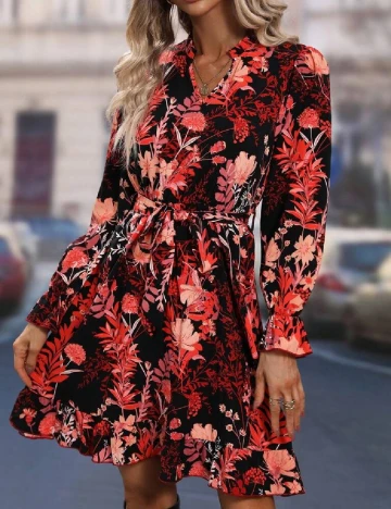 Rochie scurta SHEIN, rosu