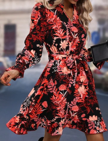 Rochie scurta SHEIN, rosu
