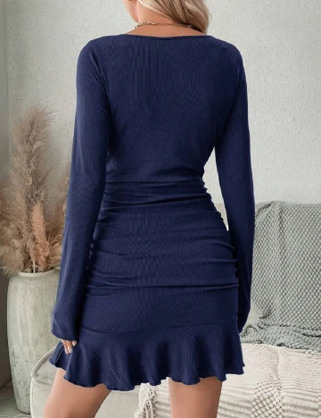 Rochie scurta SHEIN Maternity, albastru