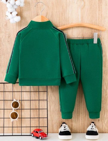 Trening Shein Kids, verde
