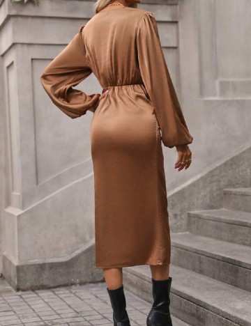 Rochie medie SHEIN, maro