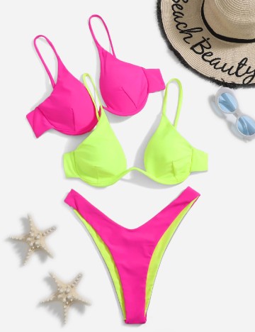 
						Costum de baie SHEIN, mix culori