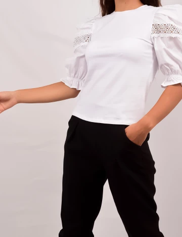 Bluza Only, alb, M