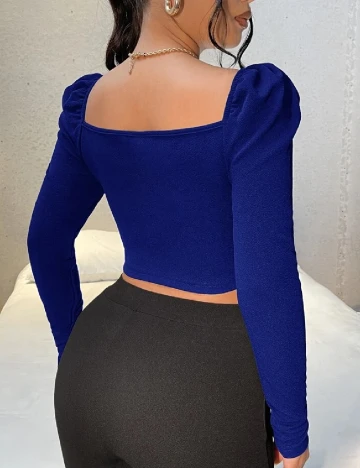 Top SHEIN, albastru