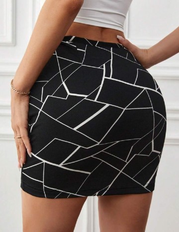 Fusta SHEIN, negru