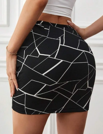 Fusta SHEIN, negru
