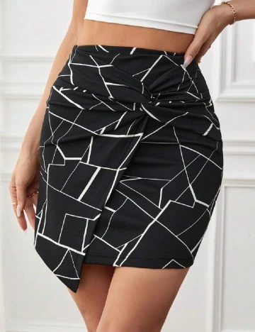 Fusta SHEIN, negru