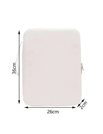Husa laptop SHEIN, crem