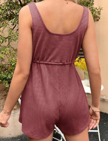 Salopeta SHEIN Maternity, roz pudra