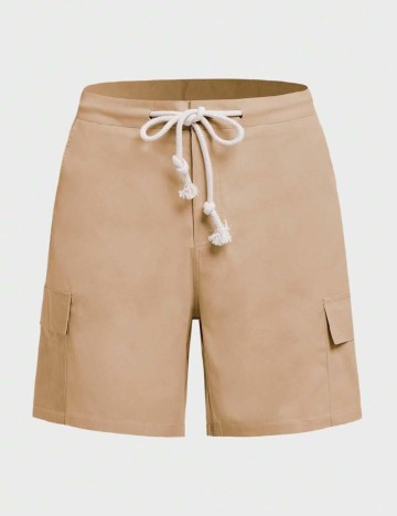 
						Pantaloni scurti SHEIN, crem