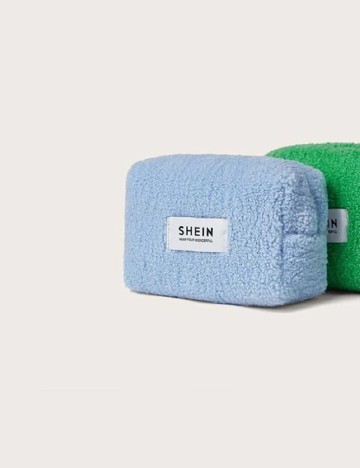 
						Geanta cosmetice SHEIN, albastru