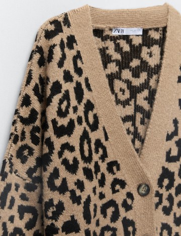 Cardigan Zara, mix culori, S